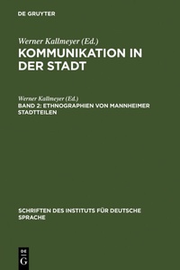 Abbildung von: Ethnographien von Mannheimer Stadtteilen - De Gruyter