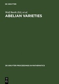 Cover: Abelian Varieties - De Gruyter