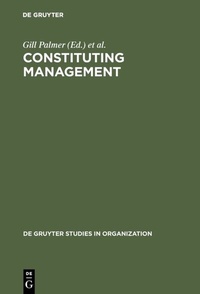 Enlarge image Cover: Constituting Management - De Gruyter