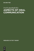 Cover: Aspects of Oral Communication - De Gruyter