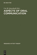 Cover: Aspects of Oral Communication - De Gruyter