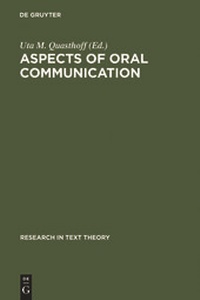 Enlarge image Cover: Aspects of Oral Communication - De Gruyter