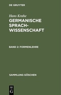 Cover: Formenlehre - De Gruyter