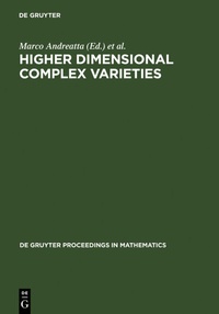 Enlarge image Cover: Higher Dimensional Complex Varieties - De Gruyter