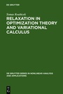 Cover: Relaxation in Optimization Theory and Variational Calculus - De Gruyter