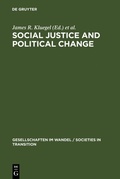 Cover: Social Justice and Political Change - De Gruyter