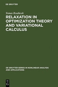 Abbildung von: Relaxation in Optimization Theory and Variational Calculus - De Gruyter