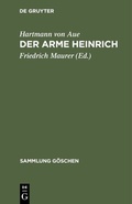 Cover: Der arme Heinrich - De Gruyter Mouton