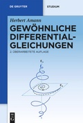 Cover: Gew&ouml;hnliche Differentialgleichungen - De Gruyter