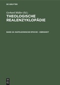 Cover: Napoleonische Epoche - Obrigkeit - De Gruyter