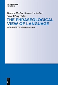 Abbildung von: The Phraseological View of Language - De Gruyter Mouton
