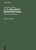 Cover: 1764-1766 - De Gruyter