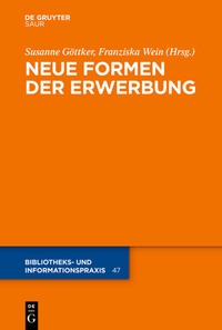 Abbildung von: Neue Formen der Erwerbung - De Gruyter Saur