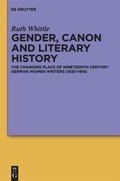 Cover: Gender, Canon and Literary History - De Gruyter