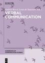 Cover: Verbal Communication - De Gruyter Mouton