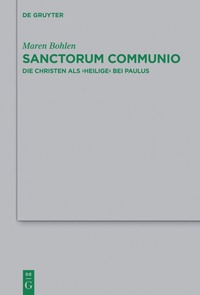Abbildung von: Sanctorum Communio - De Gruyter