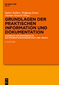 Cover: Grundlagen der praktischen Information und Dokumentation - De Gruyter Saur