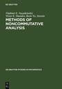 Cover: Methods of Noncommutative Analysis - De Gruyter