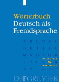 Abbildung von: Wörterbuch Deutsch als Fremdsprache - De Gruyter