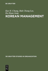 Enlarge image Cover: Korean Management - De Gruyter