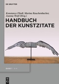Cover: Handbuch der Kunstzitate - De Gruyter