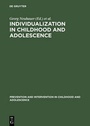 Cover: Individualization in Childhood and Adolescence - De Gruyter