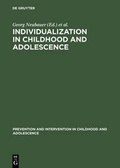 Cover: Individualization in Childhood and Adolescence - De Gruyter