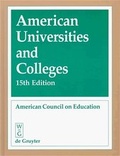 Cover: American Universities and Colleges - De Gruyter