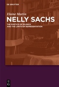 Cover: Nelly Sachs - De Gruyter