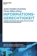 Cover: Informationsgerechtigkeit - De Gruyter Saur