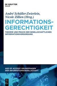 Abbildung von: Informationsgerechtigkeit - De Gruyter Saur