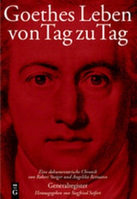 Enlarge image Cover: Goethes Leben von Tag zu Tag - De Gruyter