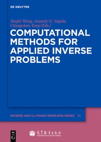 Abbildung von: Computational Methods for Applied Inverse Problems - De Gruyter
