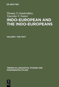 Abbildung von: Indo-European and the Indo-Europeans - De Gruyter Mouton