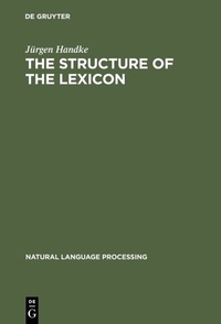 Abbildung von: The Structure of the Lexicon - De Gruyter Mouton
