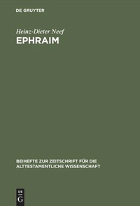 Enlarge image Cover: Ephraim - De Gruyter