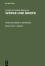 Cover: Text / Apparat - De Gruyter