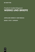 Cover: Text / Apparat - De Gruyter