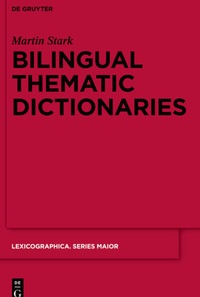 Abbildung von: Bilingual Thematic Dictionaries - De Gruyter