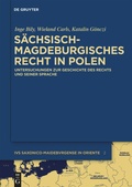 Cover: S&auml;chsisch-magdeburgisches Recht in Polen - De Gruyter