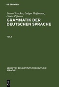 Cover: Grammatik der deutschen Sprache - De Gruyter