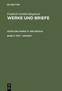Cover: Friedrich Gottlieb Klopstock: Werke und Briefe. Abteilung Werke IV: Der Messias / Text / Apparat - De Gruyter