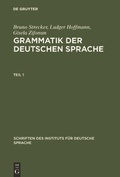 Cover: Grammatik der deutschen Sprache - De Gruyter