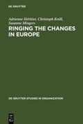 Cover: Ringing the Changes in Europe - De Gruyter
