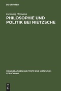 Cover: Philosophie und Politik bei Nietzsche - De Gruyter