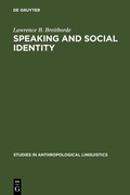 Cover: Speaking and Social Identity - De Gruyter Mouton