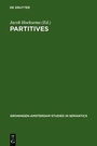 Cover: Partitives - De Gruyter Mouton