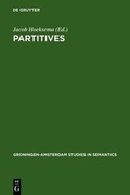 Cover: Partitives - De Gruyter Mouton