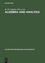 Cover: Algebra and Analysis - De Gruyter