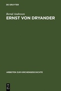 Cover: Ernst von Dryander - De Gruyter